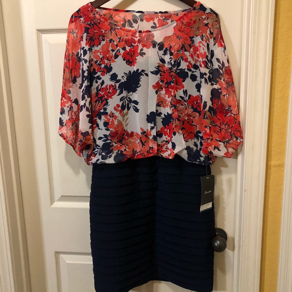 Floral dress NWT